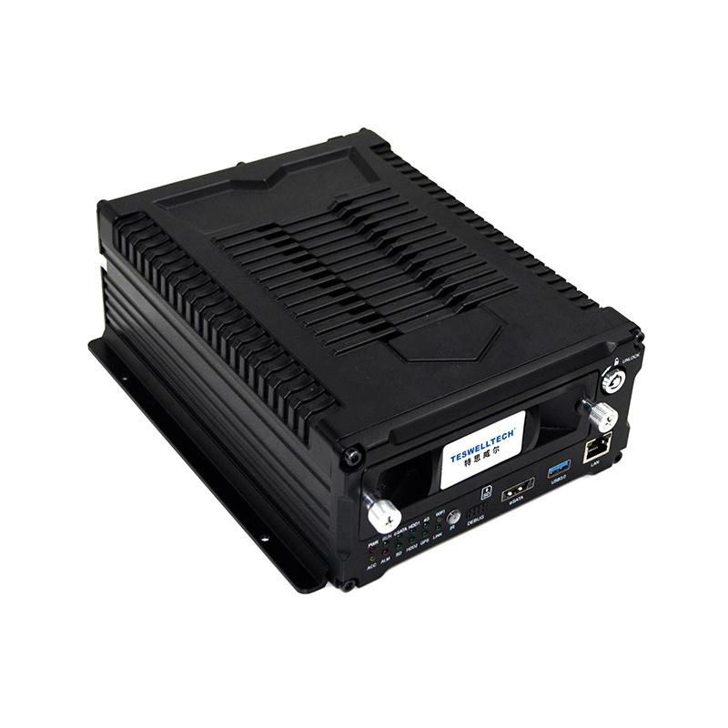 4CH Dual HDD 1080P Vehicle Mobile NVR